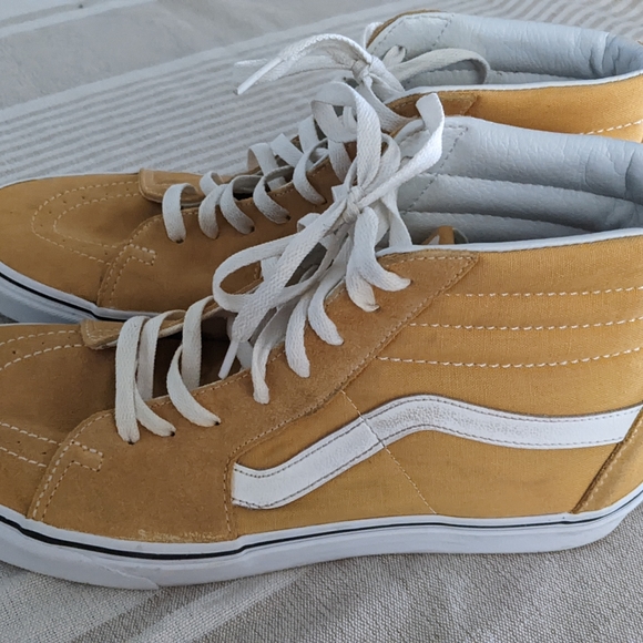 Men's Mustard Yellow Vans - Picture 7 of 8